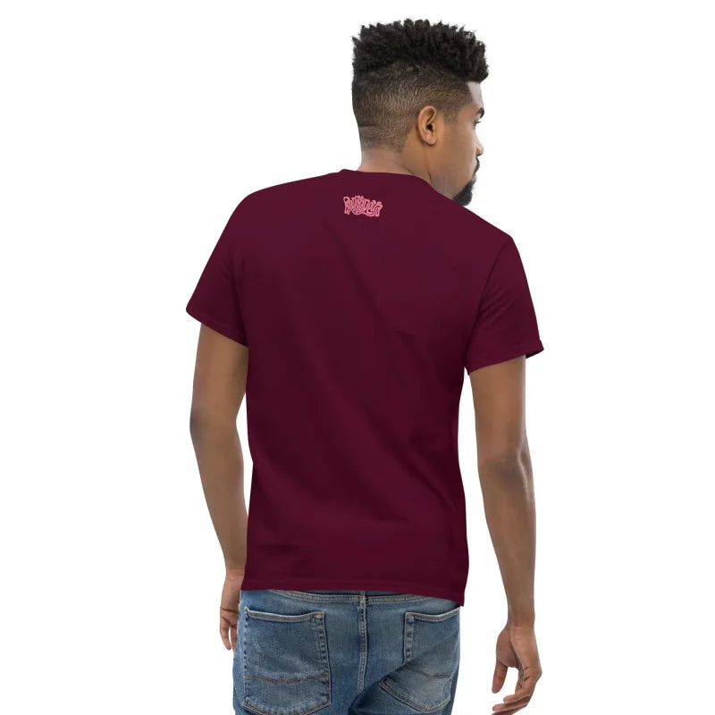 Queer Botanicals | Bruised Rosebud | Unisex Classic Short Sleeve T-Shirt BaDeYaDeYa