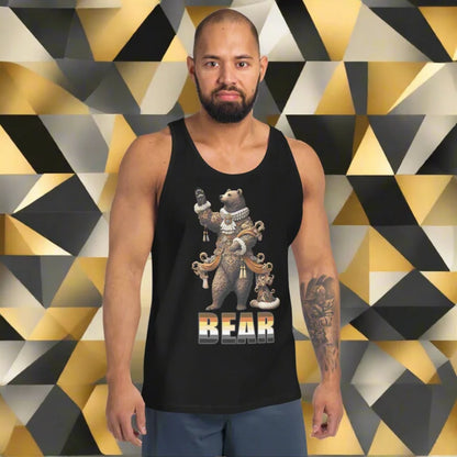 BEAR Lord Fancy Ruffle Shirt Pride Tank Top