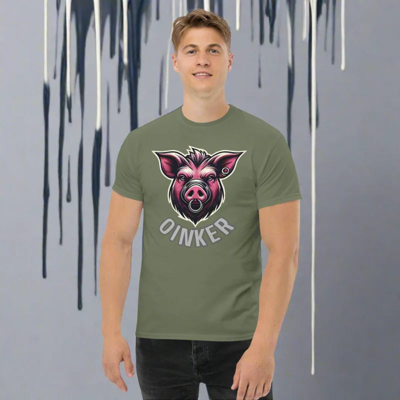 OINKER Butch Pig Face Fetish Classic T-Shirt