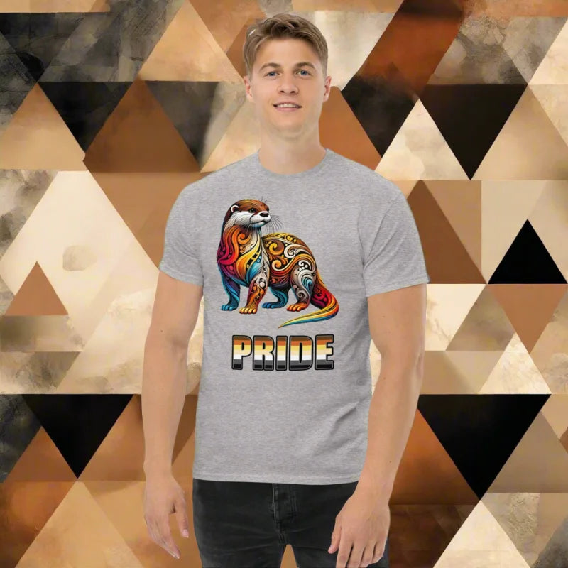 OTTER Tribal Bear Slang Pride Classic T-Shirt - Unisex Classic Short Sleeve T-Shirt - Bear, Doggy styled, T-Shirts