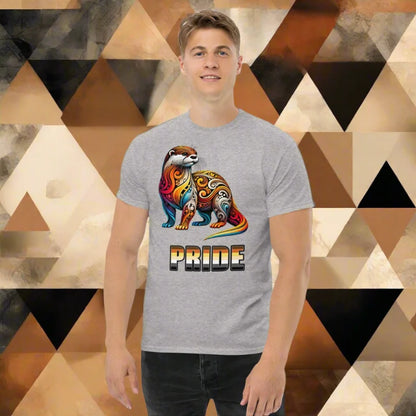 OTTER Tribal Bear Slang Pride Classic T-Shirt - Unisex Classic Short Sleeve T-Shirt - Bear, Doggy styled, T-Shirts