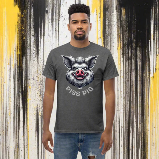 PISS PIG Thirsty Pig Face Fetish Classic T-Shirt